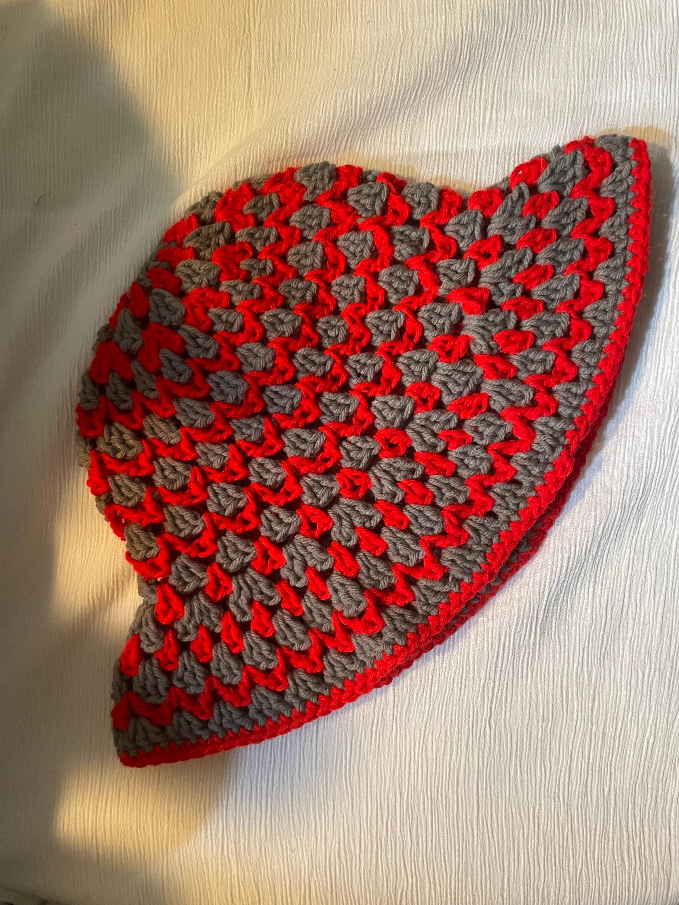 Handmade “Cherry Smoke” Bucket Hat